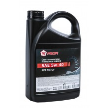 Синтетическое моторное масло SAE 5w40 API SN/CF-4л