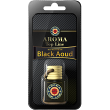 Ароматизатор-флакон стеклянный 6 ml (муж) №45 по мотивам BLACK AOUD