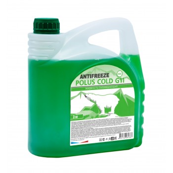 Жидкость охлаждающая "Антифриз" "POLUS COLD" G11 (GREEN) 3 кг